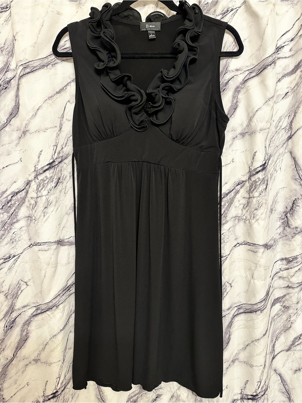 Byer California B•Wear Black Sleeveless Dress